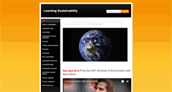 Desktop Screenshot of learningsustainability.com